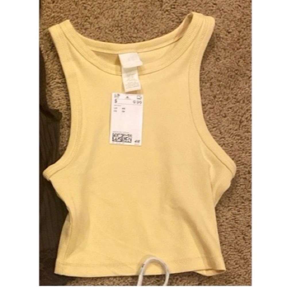 Yellow H&M Tank Top
